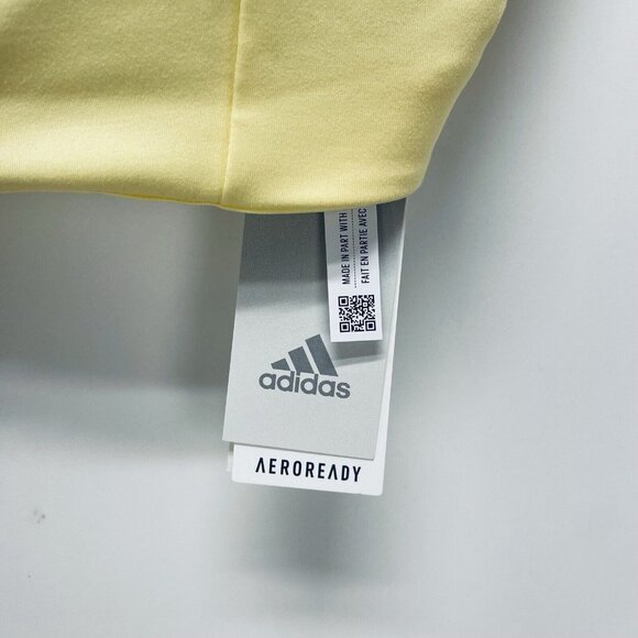 Adidas Sport Bra Size 1XL Women’s Light Support Training Almost Yelow New - Picture 6 of 12